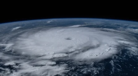 Astronaut’s Eye View: Capturing the Power of Hurricane Beryl from Space